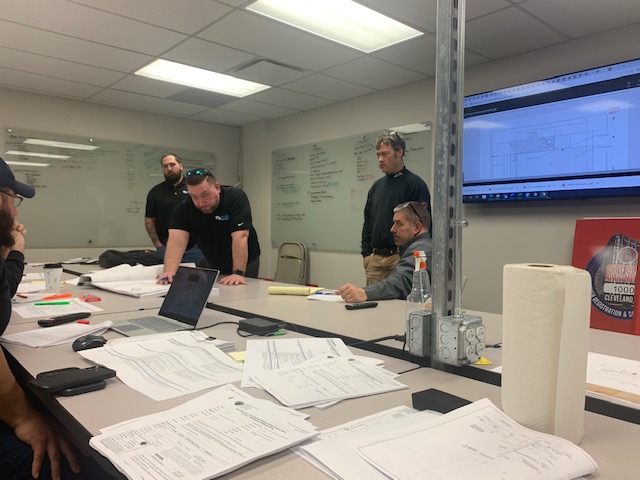 CCI_Contractors's tweet photo. #QualityManagement starts with planning. We appreciate RAM Construction meeting with our team to REVIEW foundation #waterproofing details and installation techniques in order to identify &amp; SOLVE problems BEFORE the field at @CityClubApts #Cleveland. #PlanTheWork #Quality https://t.co/SN6rhPxKkx