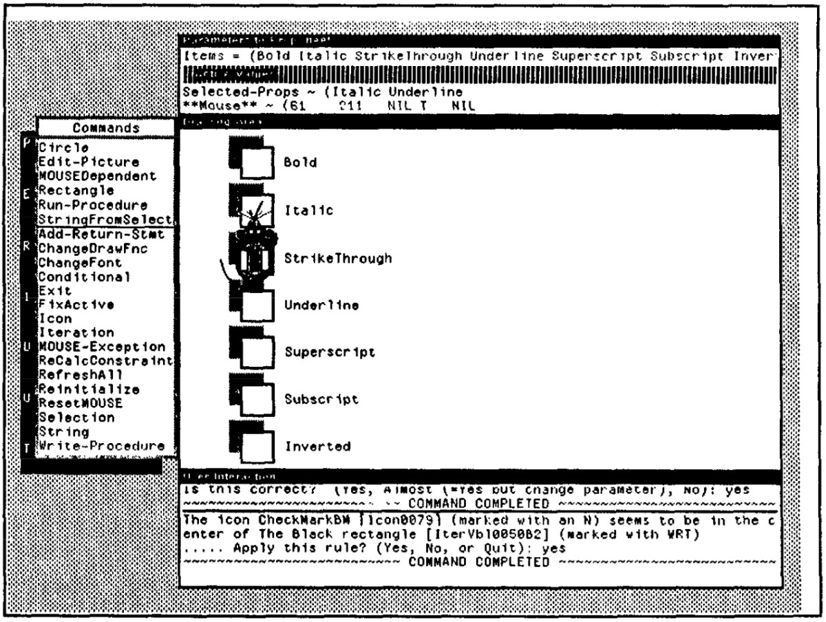 instadeq's tweet photo. @andyhertzfeld 📝 New post in the "History of #NoCode" series

🖱 Peridot: Creating User Interfaces Using Programming by Example, Visual Programming, and Constraints (1987) by @bradamyers

🔗 https://t.co/dufZQxjTkz https://t.co/W4vJwZT9xO