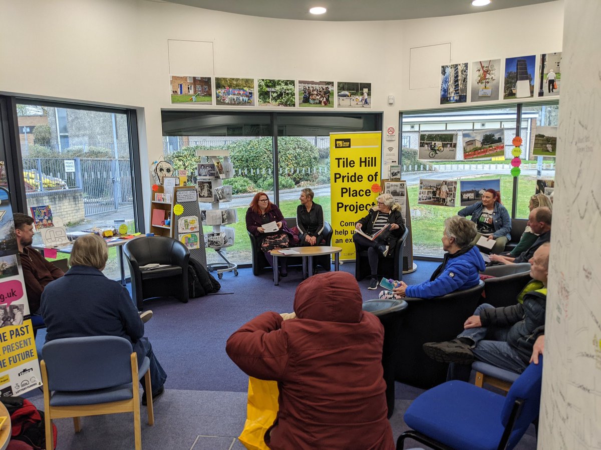 HanRB's tweet photo. Huge thank you to @covlibraries #TileHillLibrary for hosting this brilliant event sharing Tile Hill's writer, Jamie McGough's journey into writing, and thanks to all those who came along! #FightingIrish @BelgradeTheatre https://t.co/NbloBCwjkV