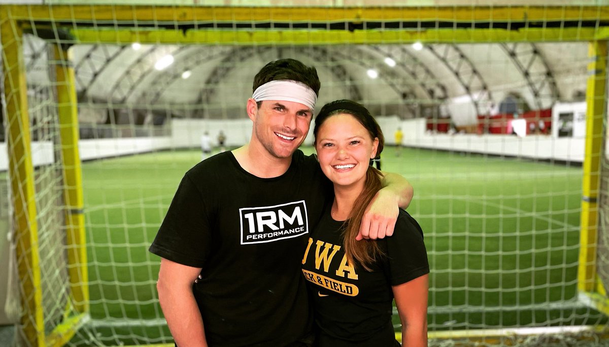 jorjorbuchs's tweet photo. Still smiling after another tough loss for our Vicious &amp; Delicious soccer team, a 14-mile run, and getting obliterated in the third round of pickleball 😬 https://t.co/3HRO6e19Gb