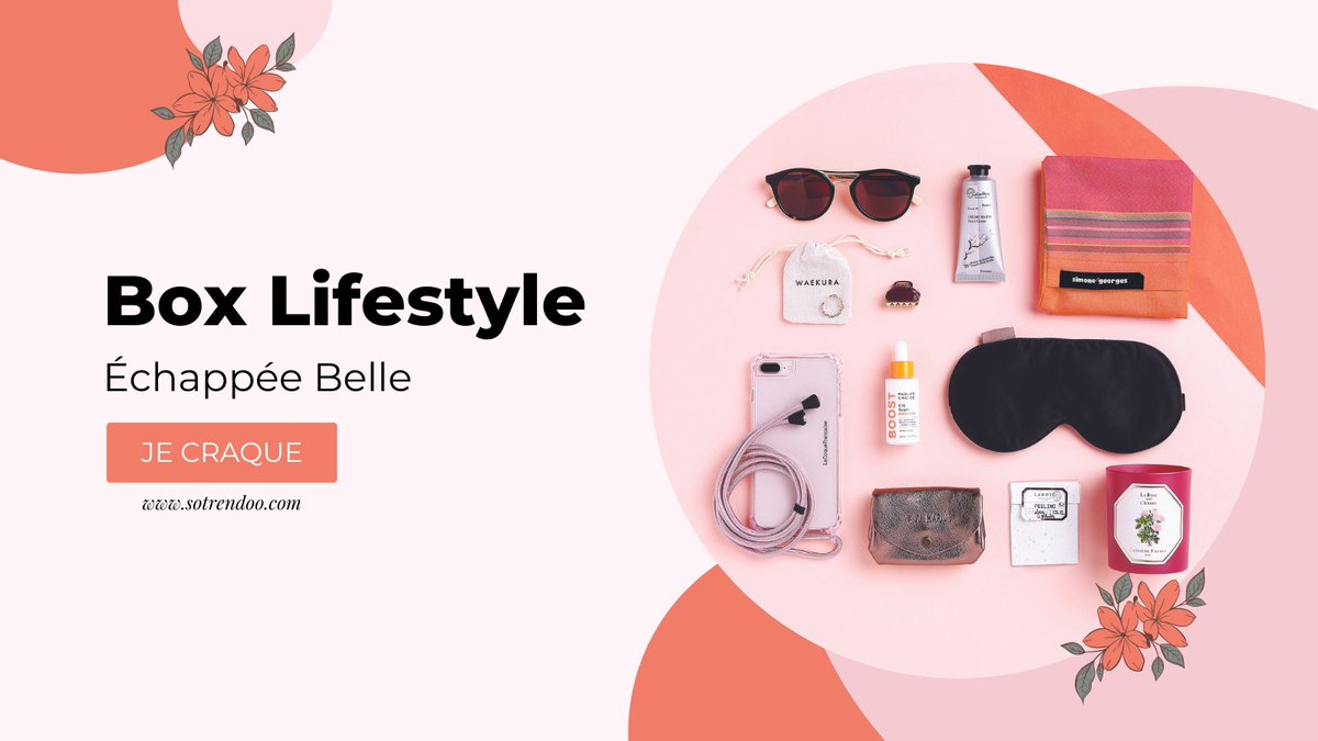 sotrendoo's tweet photo. NOUVEAUTÉ BOX : Découvrez la nouvelle Box Lifestyle Marie Claire Échappée Belle ! 👒

Idéale pour partir en week-end, elle vous suivra partout avec vous !😎
+ de 353€ de produits à l'intérieur ! Foncez vite sur https://t.co/6mYe3YRgei, elle est en édition limitée ! https://t.co/5Uf3Kya66w
