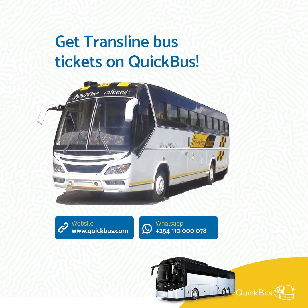 Available on our website. Get Transline bus tickets on quickbus.com. 
#ReadyBookTravel
