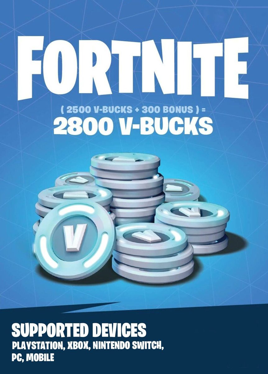 reoic's tweet photo. 2800 vbucks giveaway 

-Retweet 
-Follow me &amp; @RAGINGMonkey666 
-Ends in 36 hours https://t.co/VMA1pi8qWq