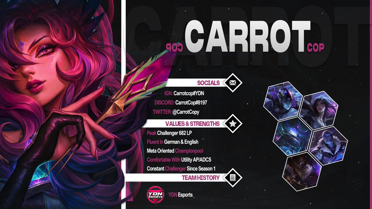 LFT as Adc 

Feel free to Dm me for more info

-RT's appreciated 🥕