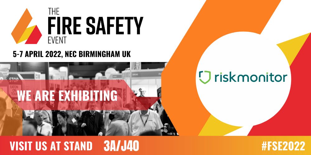 Tomorrow is the big day!!

A final reminder that Riskmonitor will be exhibiting at The Fire Safety Event 2022 this week. (Tuesday - Thursday)

You can find us at stand: 3A/J40 - So be sure to stop by and say hello. 😁

🌐 riskmonitor.co.uk

#FSE2022 #TheFireSafetyEvent2022