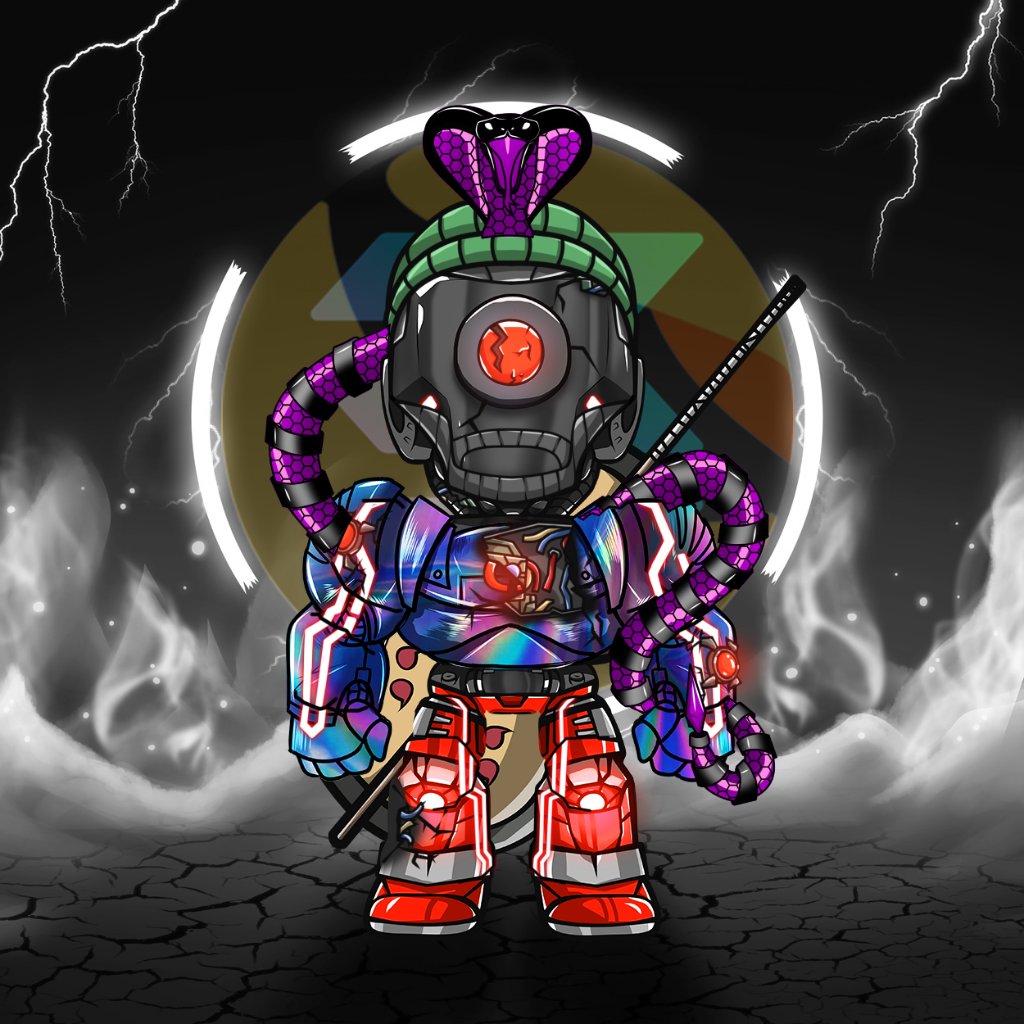 This is the only <a href="/Hero_NFT_/">HERO NFT ⚔️</a>  <a href="/garyvee/">Gary Vaynerchuk</a> headgear up for sale, out of only three in existence.  Three 1-2% traits PLUS another red iron man legs, .33%.  Place your bids and let's make history!  #garyvee #NFTProject #TerraNFTs 
marketplace.luart.io/collections/te…