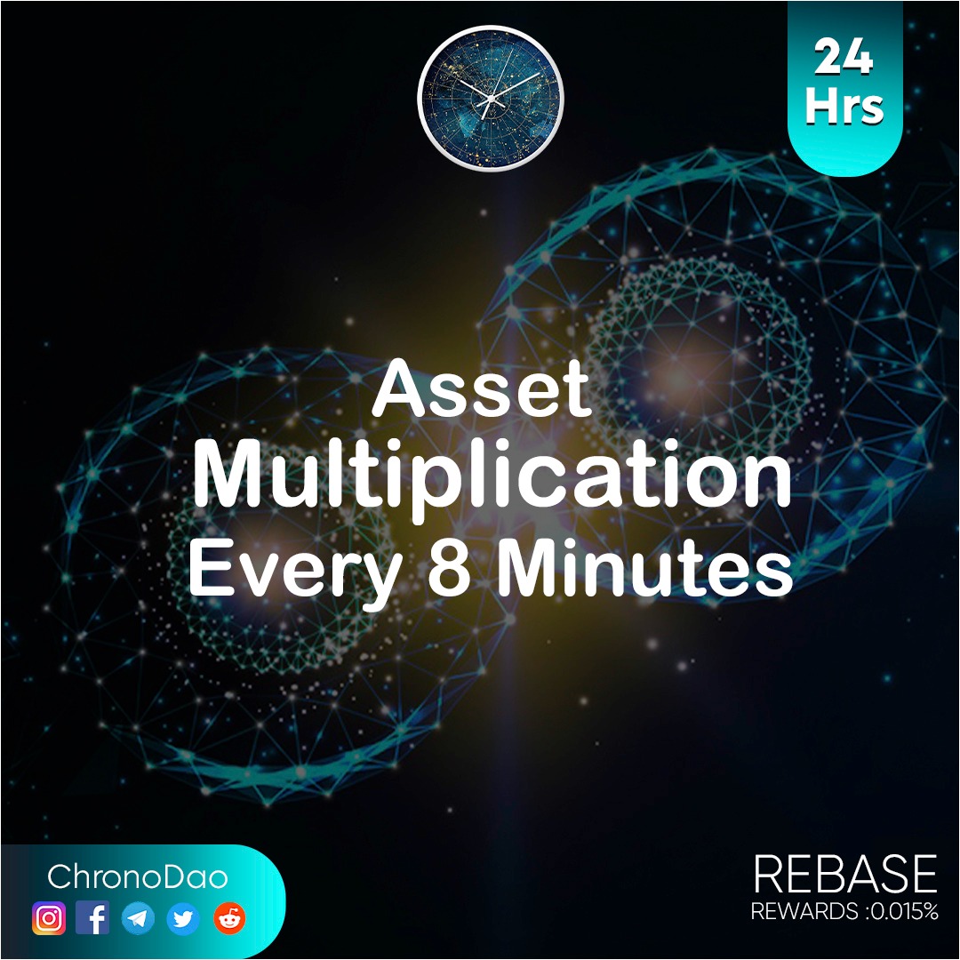 ⚡️CHRONODAO: HIGHEST EVER &amp; MOST TRANSPARENT AUTO STAKING AND AUTO COMPOUNDING PROTOCOL IN YOUR WALLET With Asset Multiplication EVERY 8 MINUTES⚡️
#chronodao #cryptocurrency #cryptocurrencies #crypto #cryptocoin #cryptocommunity #community #blockchaintechnology #tech #technology