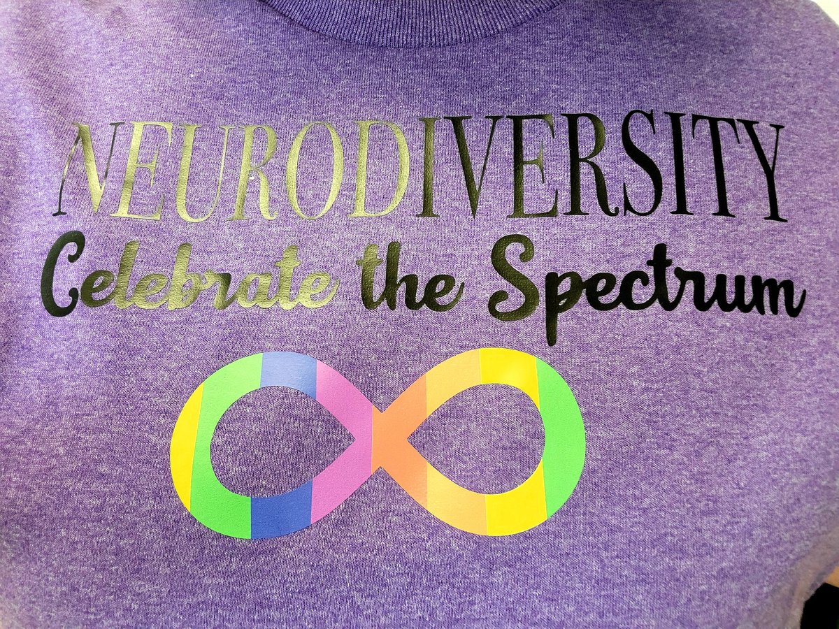 Celebrate the spectrum 🌈
#AutismAcceptance #RedInstead #Neurodiversity #peoplenotpuzzles