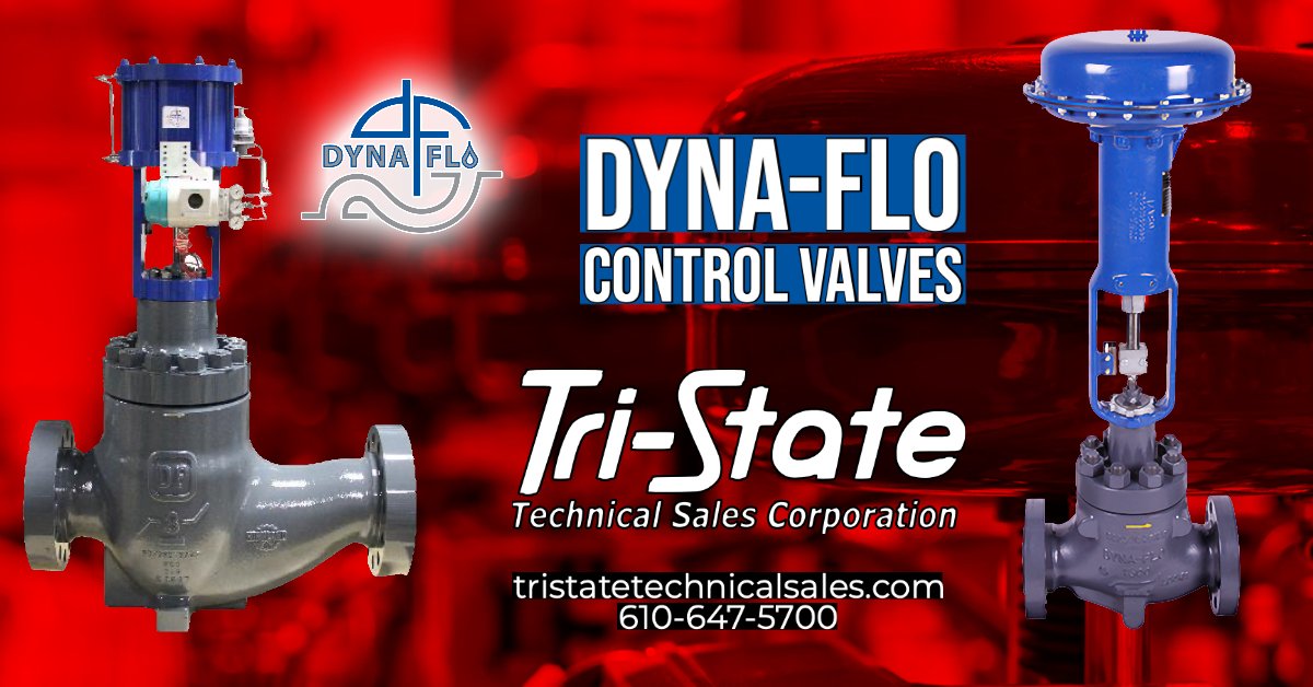 TriStateTechSls's tweet photo. https://t.co/c8XRd95gKu
Control Valve Availability a Problem? Check Out @DynaFloValves from @TriStateTechSls https://t.co/ouxe4MeTlV