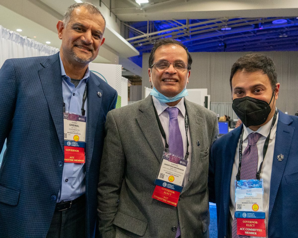 Kanny Grewal MD, FACC (@drgheartmd) on Twitter photo Appreciate the great attendance and energy at the first-ever Tri-State meet/greet at #acc22 with <a href="/OhioACC/">Ohio Chapter-ACC</a> and newly installed governors <a href="/kananth12/">Karthik Ananth</a> from <a href="/MichiganACC/">Michigan Chapter ACC</a> and <a href="/Vijayrao7474/">Vijay Rao, MD, PhD</a> from <a href="/inacc/">Indiana Chapter-ACC</a> Looking forward to great collaboration to improve #hearthealth in the Midwest! Appreciate the great attendance and energy at the first-ever Tri-State meet/greet at #acc22 with <a href="/OhioACC/">Ohio Chapter-ACC</a> and newly installed governors <a href="/kananth12/">Karthik Ananth</a> from <a href="/MichiganACC/">Michigan Chapter ACC</a> and <a href="/Vijayrao7474/">Vijay Rao, MD, PhD</a> from <a href="/inacc/">Indiana Chapter-ACC</a> Looking forward to great collaboration to improve #hearthealth in the Midwest!