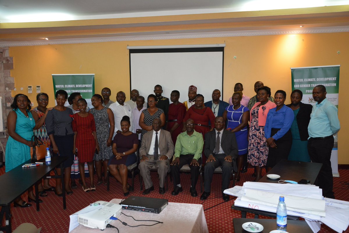 <a href="/GWPEAf/">Global Water Partnership Eastern Africa</a> together with <a href="/min_waterUg/">MINISTRY OF WATER AND ENVIRONMENT 🇺🇬</a> on #AIP-WACDEPG today held a validation meeting for #gender Action Plan and Indepth Mapping of Social Norms for #Maziba catchment.