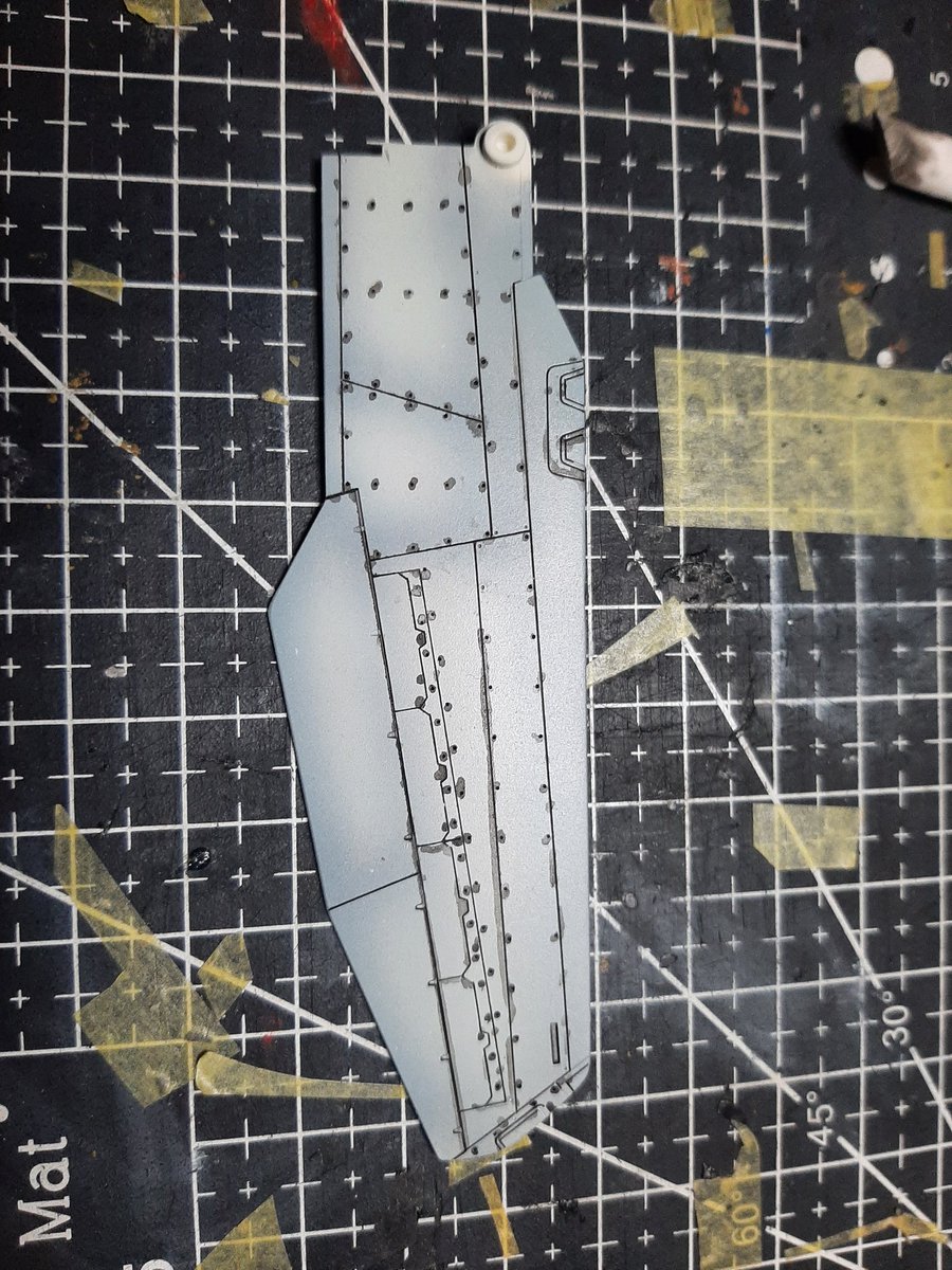 jzulu01's tweet photo. Panel lining (mostly) done. So. Many. Rivets.

#マクロス
#battroid
#バトロイド
#プラモ 
#plamo https://t.co/UNO4ULSgf1