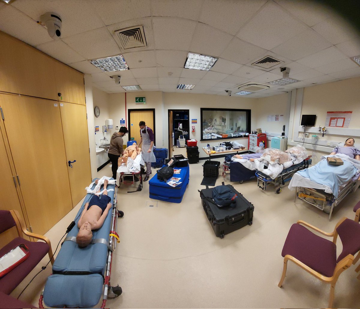 Getting ready for tomorrow's Mini Majax and Major Trauma day <a href="/BSUHSimulation/">PRH Simtech</a> <a href="/BSUHSimulation/">PRH Simtech</a> <a href="/EDRSCH/">Emergency Department, RSCH, UHS</a>