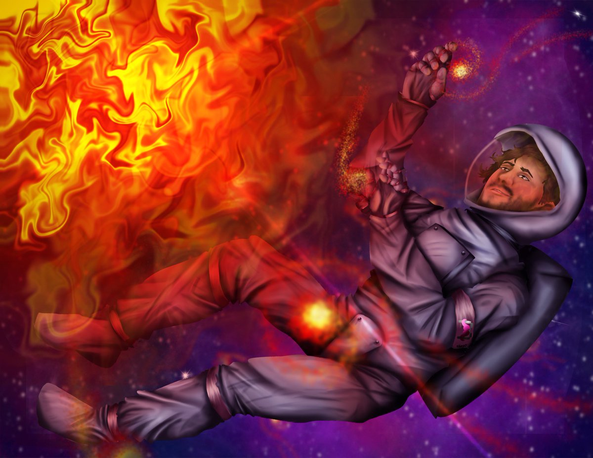 KipperTheKitten's tweet photo. In honor of In Space With Markiplier coming soon~ here are my 2 favorite space related @markiplier fanarts I made ^-^ #InSpaceWithMarkiplier #fanart #digitalart #markiplierinspace #ilovespace #spaceissocool #iswm https://t.co/kgCfk28RId