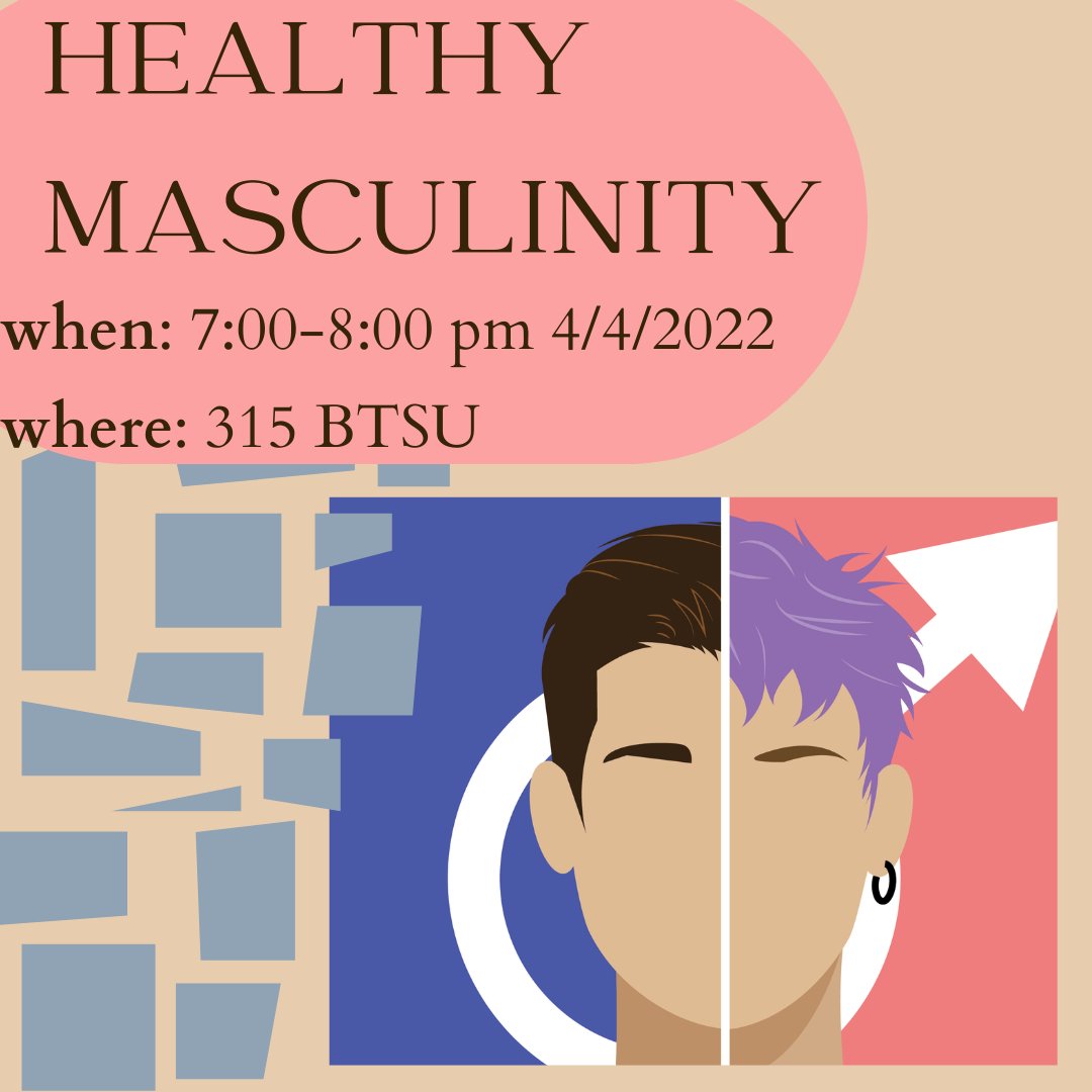 Join ODK for a meeting all about healthy masculinity! This will be our first meeting of the semester with all our new inductees, so we will also be going over some important information for you all! Afterwards we will be holding our executive elections. See you there!