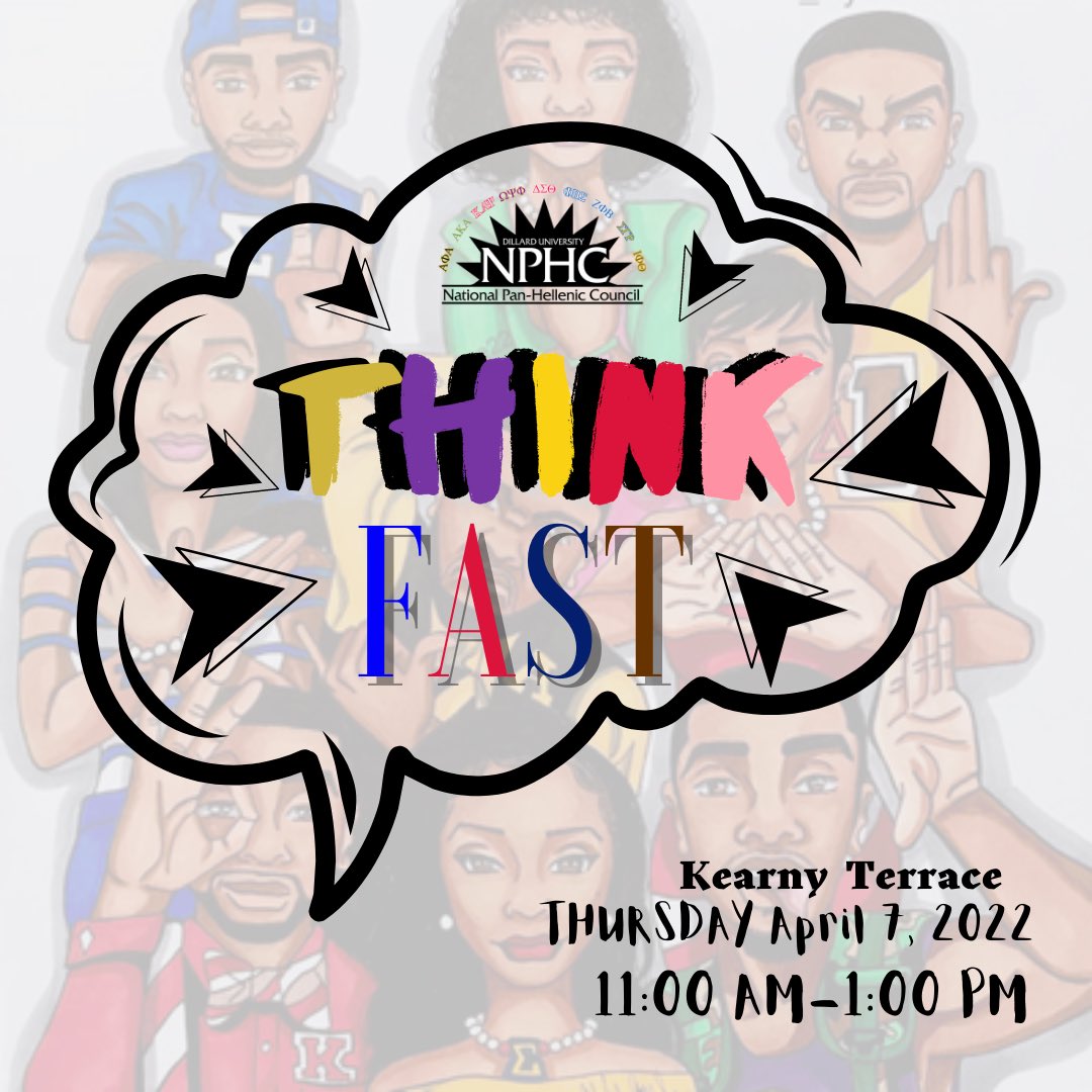 Who’s in it to win it?! 👀👀
Tune in THURSDAY APRIL 7 with DU NPHC on the Terrace for games, music, and have fun with your fav Greeks!! See you there 😎 🎶 💙