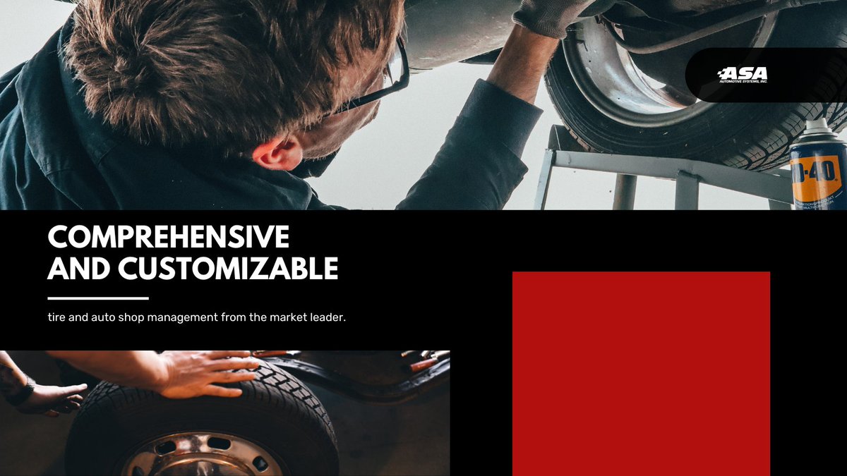 asa_tire's tweet photo. Be the master with TireMaster! This comprehensive and fully customizable software suite lets you manage operations from customer service to the back office. Tailor its features and adaptability to fit your store and management's needs, and let TireMaster do the rest. https://t.co/F7eFPDOsLT