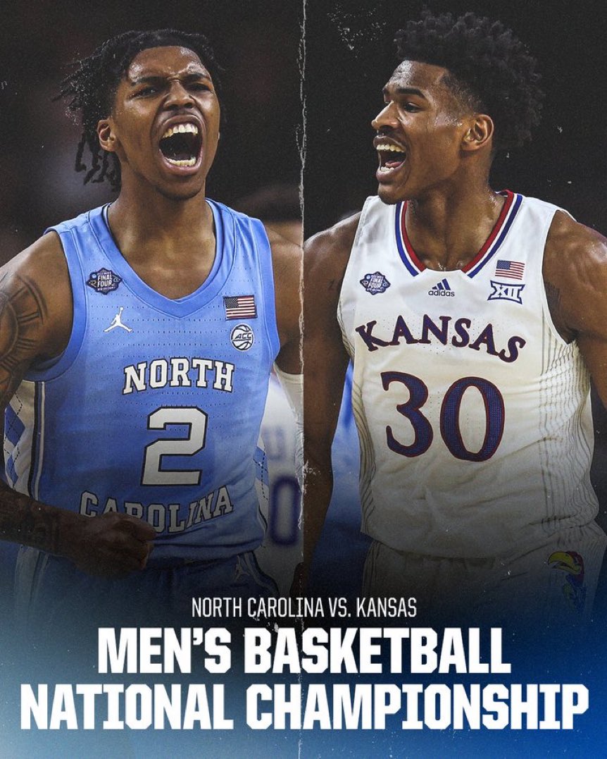 brad_stieg's tweet photo. Let’s go Tar Heels!  #heels #BeatKansas https://t.co/IMTMBSHhzl