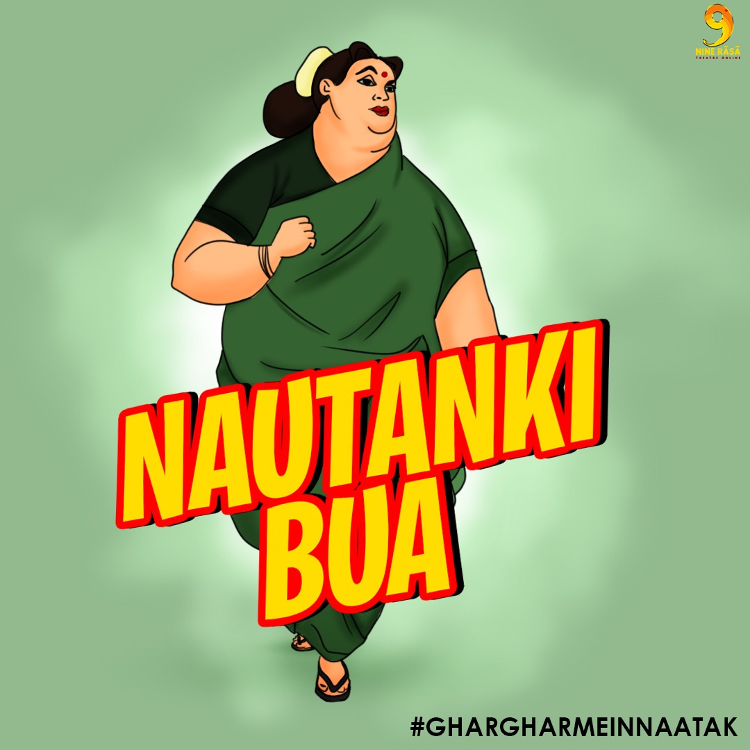 Nakhre इतने करती हो Heroine लगती हो!  Hemamalini और Shabana Azmi ki छबी लगती ho...Par हमे तो तुम Nautanki Bua ही लगती ho😉 #GharGharMeinNatak karne wali apki Bua ko tag karo and let her know she is getting a platform for her talent!

#GharGharMeinNaatak contest details out soon.