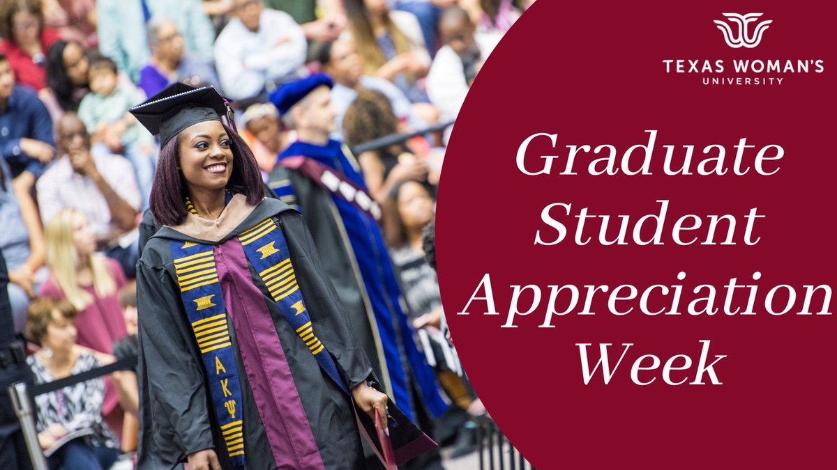 This week we would like to honor our Graduate students! Your hard work and dedication does not go unnoticed ❤️🎓

#TWU #GraduateStudents #BoldlyGo