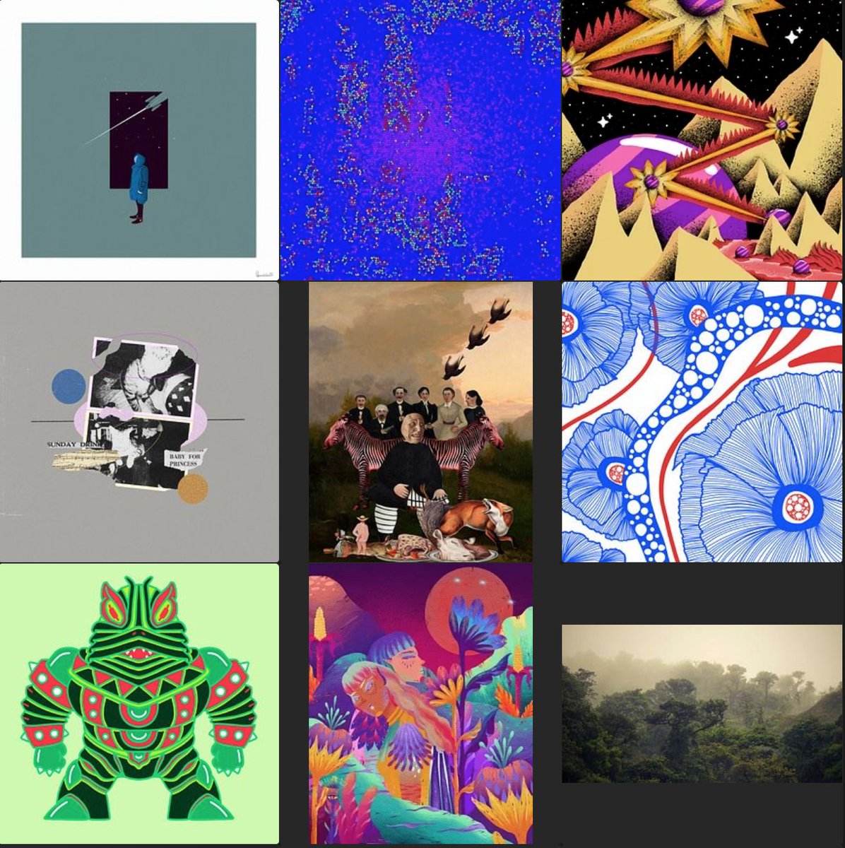 New additions to my #Teia collection! ⚡️⚡️⚡️
Amazing works by <a href="/lukatorix/">Lukatorix (just Luka)</a> <a href="/dethfarm/">dethfarm.gif</a> <a href="/anuwscude/">Anuwscude</a> <a href="/pxsptl/">𝕡𝕒𝕣𝕥𝕚𝕒𝕝 𝔰𝔭𝔞𝔱𝔦𝔞𝔩</a> @Pabalataxxx <a href="/BRuline_NFT/">BRu.line 💙❤️</a>  <a href="/littlemonstalab/">Little Monster Lab</a> <a href="/pixiecrib/">PIXIE CRIB 🌙</a> <a href="/allaenelcampo/">Sam</a> 

#nftcollectors #CleanNFT #tezosart #tezos