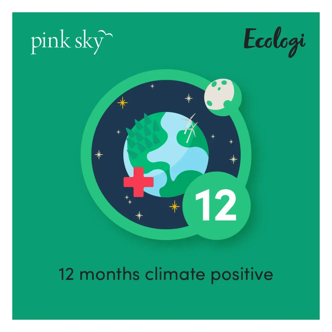 Through <a href="/Ecologi_hq/">Ecologi 🌍</a> , we are now 12 months climate positive. As part of our Good Sky Business model, we aim to consider the environment throughout our practices to ensure we make healthy choices for the planet.

#DesignForGood #ClimatePositive #Sustainability #EthicalBusiness