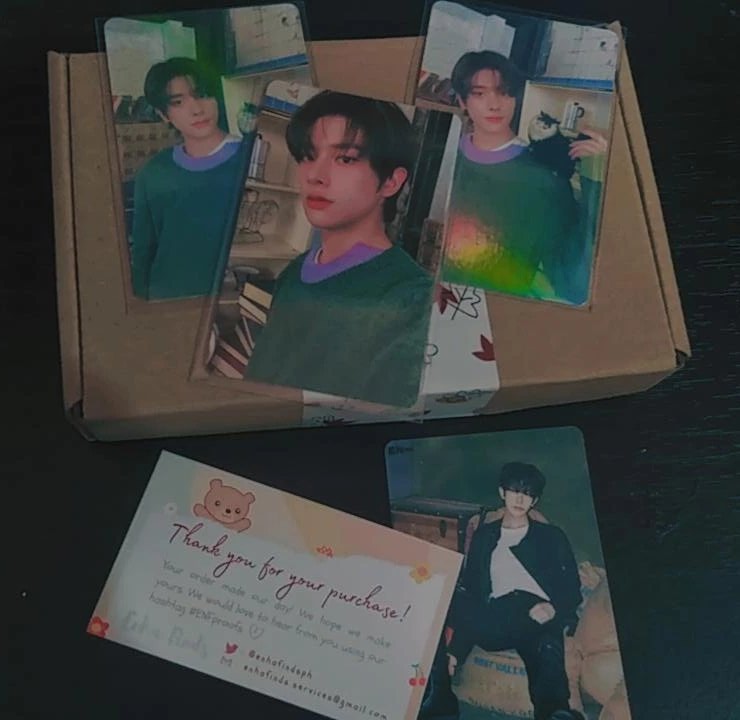 etherealsjy's tweet photo. #nina_buys ☆゚.*・。゚
— #ENFproofs
hello pooo, @enhafindsph! jakey's charybdis pcs have arrived safely na po! thank you so much for packing them well and for always updating :)) you're vv kind and understanding too, thank you very much! until the next budol! ♡ https://t.co/ZiWpt3hGlB