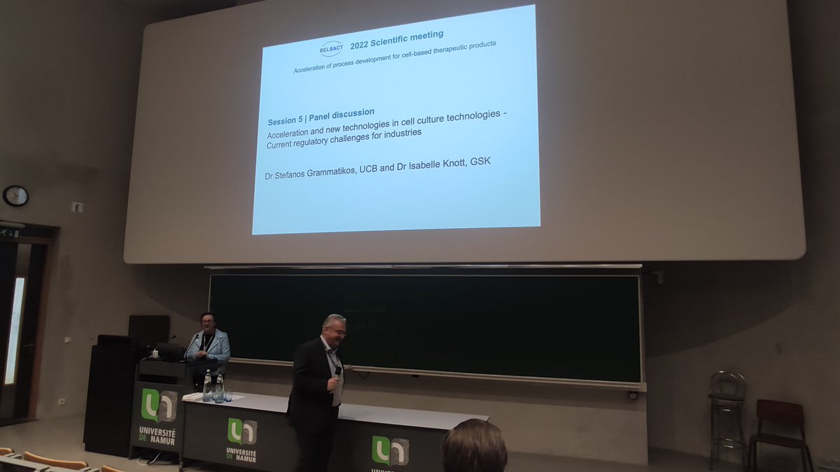 The final discussion about acceleration of process development for cell-based therapeutics products was led by #IsabelleKnott and #StefanosGrammatikos
#BELSACT2022