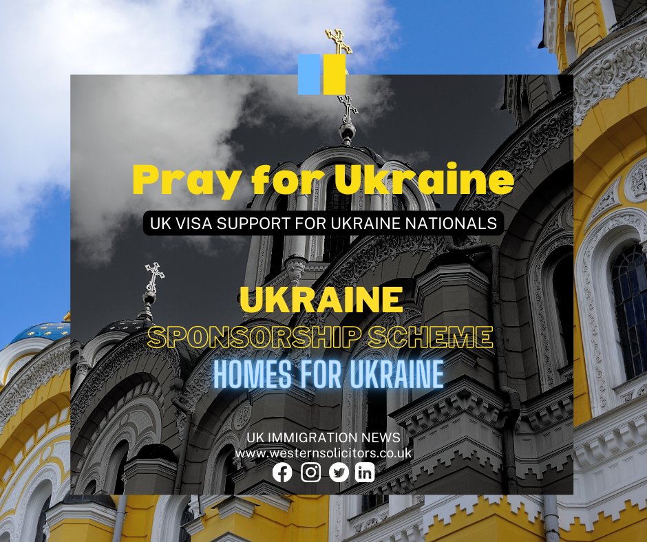 WesternSolicit2's tweet image. The Ukraine Sponsorship Scheme (Homes for Ukraine) allows Ukrainian nationals and their family members to come to the UK if they have a named sponsor under the Homes for Ukraine Scheme. ⁠#ukrainenationals #ukrainesonsorshipscheme #ukrainerefugees #ukvisaapplications #asylumvisa
