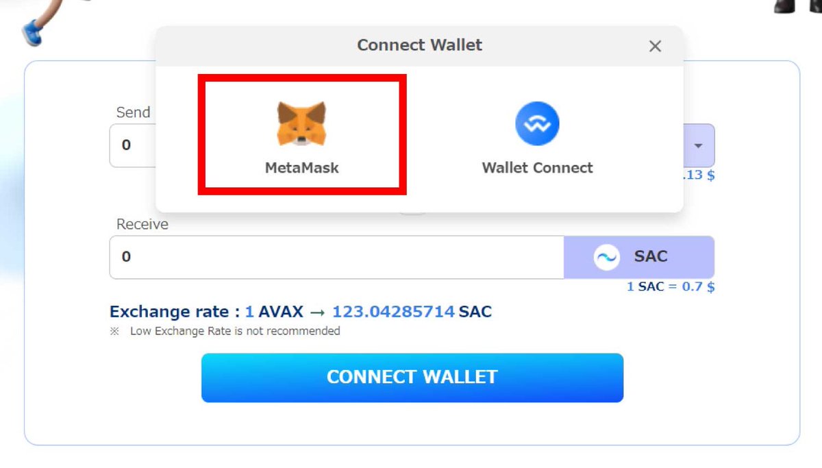 Sac_token's tweet photo. 【SACトークン購入方法】
画像の通り、簡単4ステップで #SACトークン の購入が可能です。

ウォレット接続＞承認＞購入

の流れでSACトークン購入可能

プレセール販売サイトはこちら
⏬
https://t.co/RNYTBSiQJS

詳しい手順はこちら
⏬
https://t.co/Zn0rw5Ktek

#SEARCHPROTOCOL 
#サーチプロトコル https://t.co/NzcEhkiibx