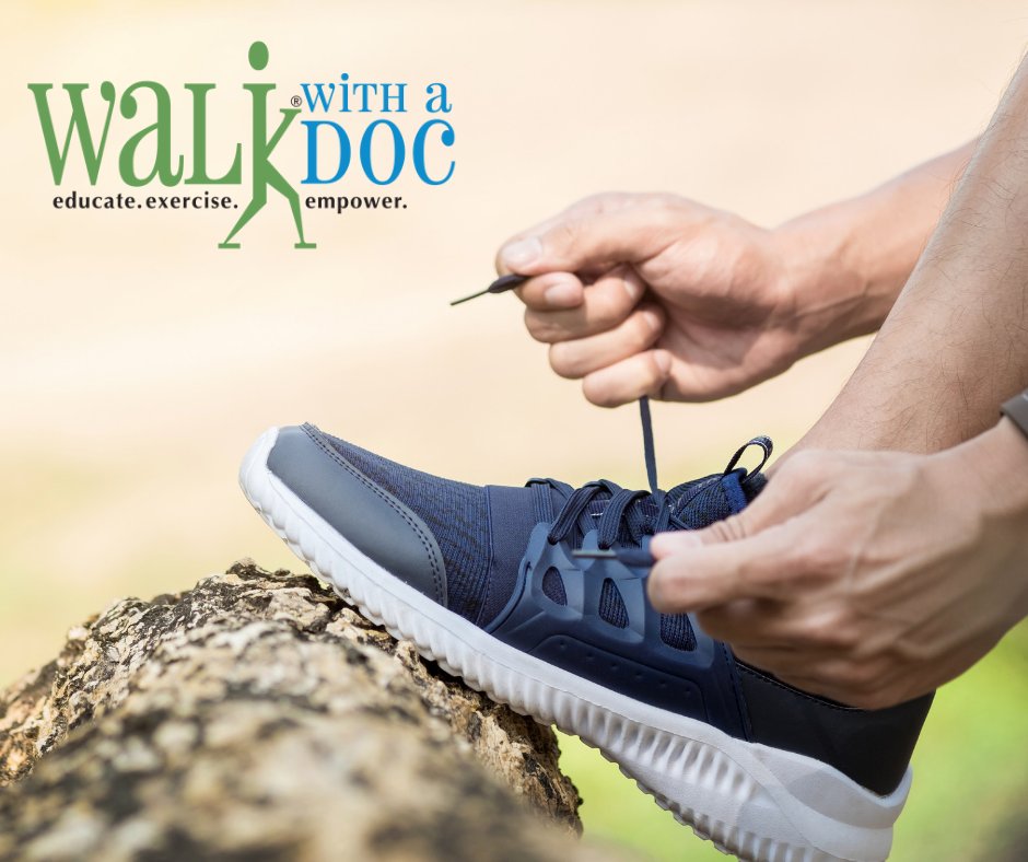 TNPharmacists's tweet photo. Today is #NationalWalkingDay - a day to celebrate the easiest way to be the healthiest version of you! At the same time, have you heard of @WalkWithADoc? Through exercise, education, social connection, and nature, it's a Rx for success. Visit https://t.co/kALRj88fb0. #TPATips https://t.co/rxOyvfE4xe