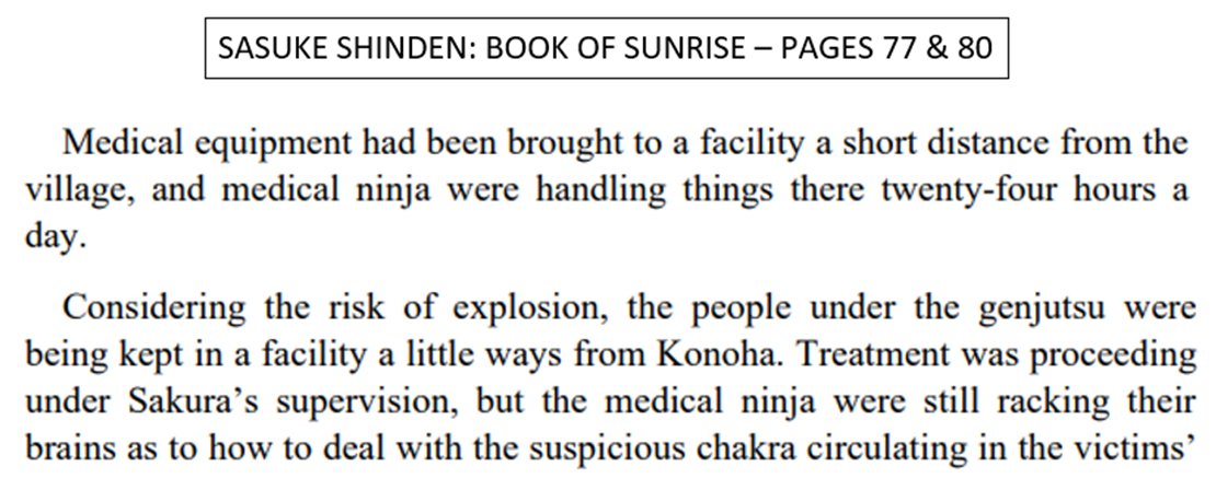 🩷🌸𝑷  SAKURA HARUNO🥉 — SAKURA&CHIYO-SASORI🥇 on X: — Ketsuryugan  Investigation Team*: This team consisted of medic-ninjas supervised by  Sakura in Sasuke Shinden. Their mission was to find a cure for the