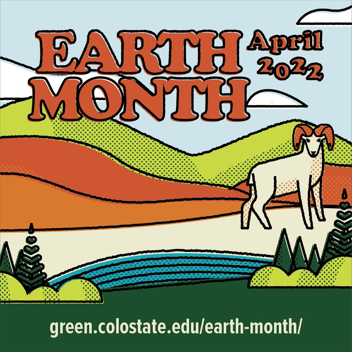 All kinds of events as we celebrate EARTH month! 
green.colostate.edu/earth-month/