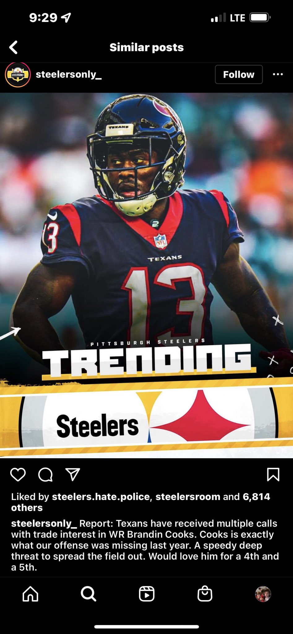 Steelers (Steelers_depot) / Twitter