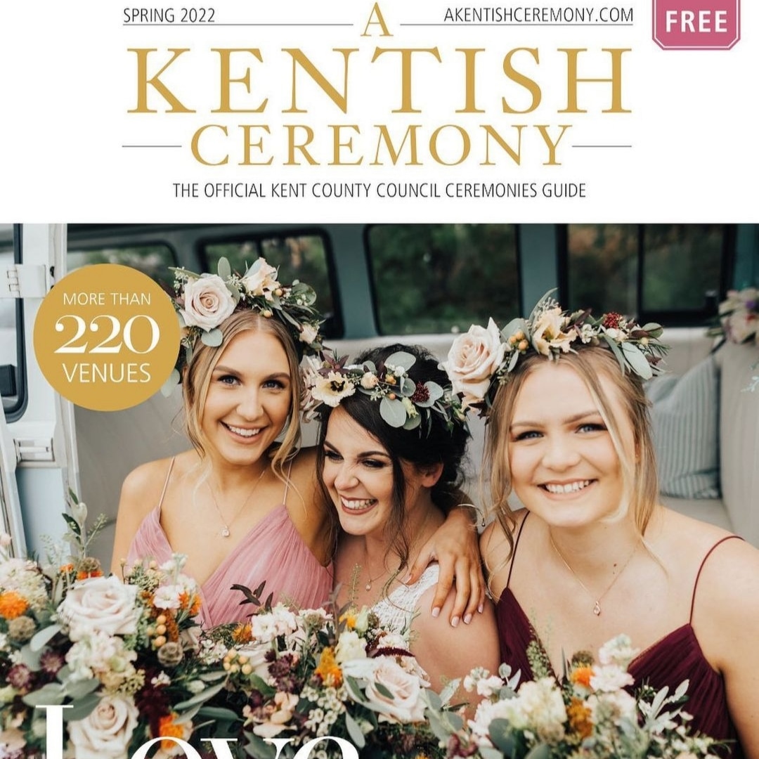 Meet the KCC Registrars and pick up your free copy of their Spring @a_kentish_ceremony magazine at our April 10th show @kenteventcentre ❤ 💙💜💖💛💚