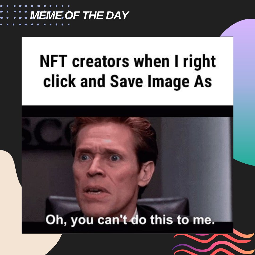 nft_reality's tweet photo. Wait, that's illegal-

#nft #nftdrop #nftfollow #nftart #nftartist #nftcollectibles #nftproject #nftcollection #nftutility  #nftcommunity #nftcollector #nfts #nftindia #nftartwork #nftcollectors #nftcreator #nftbuyers #nftcrypto https://t.co/UbuArjr6yO