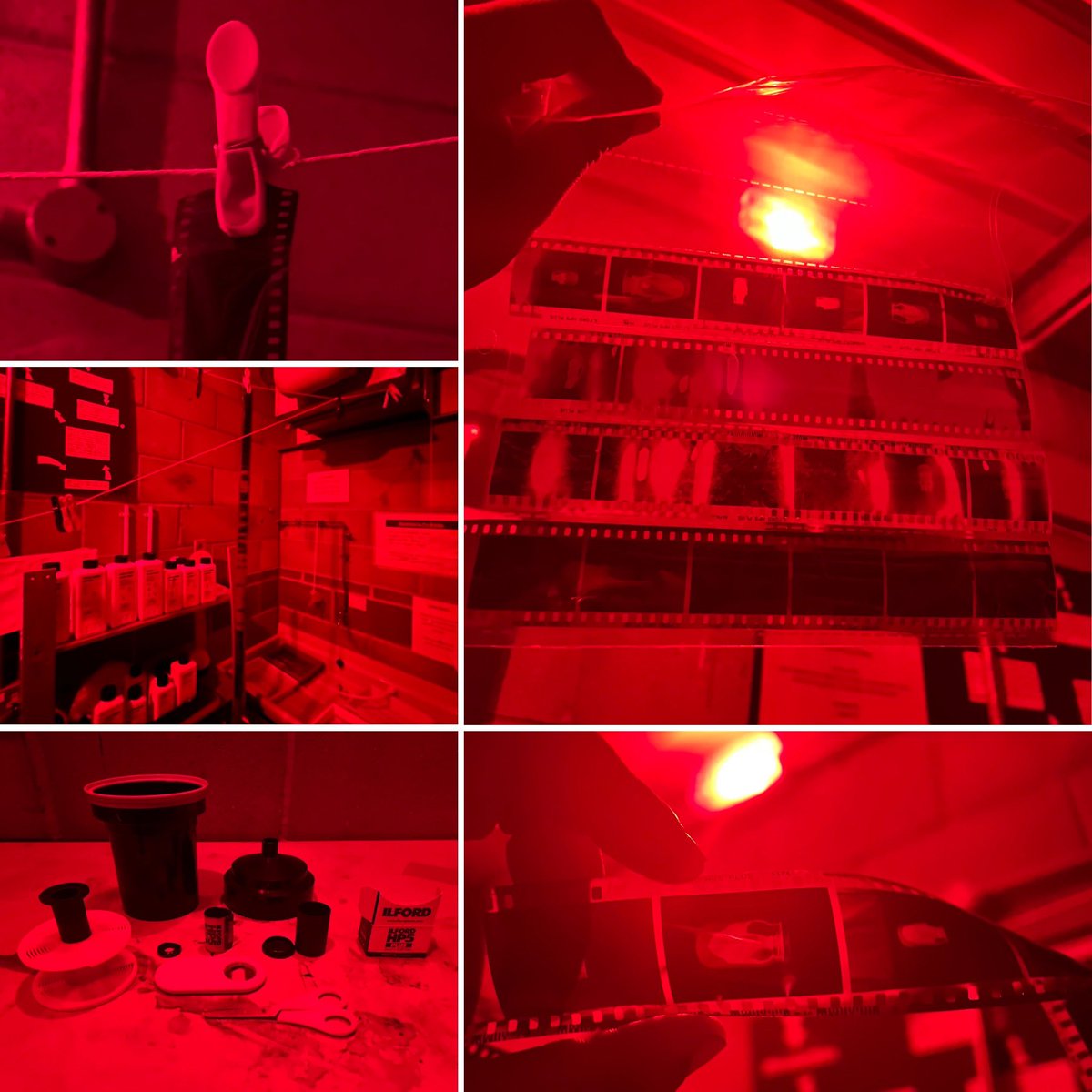MrJDj_art's tweet photo. First time developing film for students. Anyone else procrastinate on things they’re afraid to do because they’re not sure how? DO IT AFRAID ANYWAY! And learn from the mistakes #teacherofphotographyandart #photography #developingfilm #ilford @ILFORDPhoto #darkroom #alevel https://t.co/2vTABJOz3d