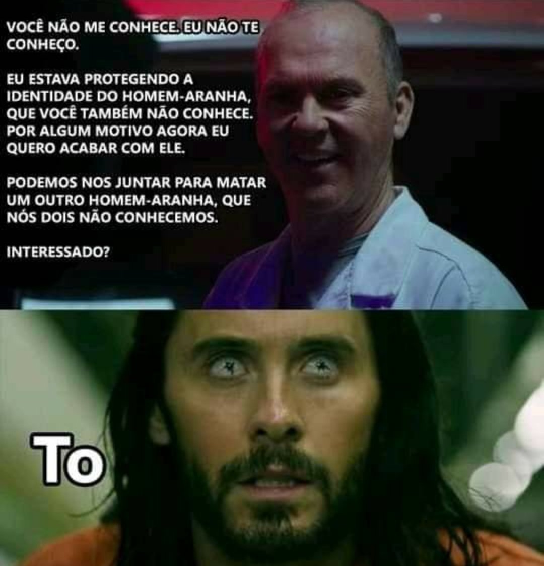 Simplesmente o roteiro de morbius.