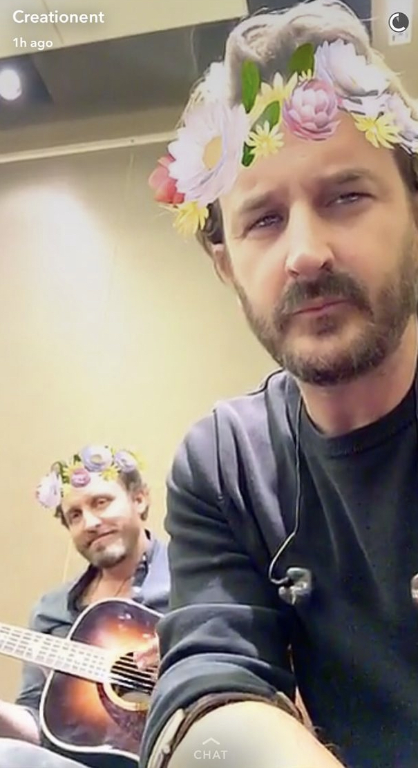 ConKings's tweet photo. The first day of spring was a couple weeks ago, but here's our @kingsofcon representing via Snapchat filters. πͺ·π·πΌπ From Seattle Con 2017 and #Dickchat !
@dicksp8jr @robbenedict @creationent https://t.co/kfUukhpaSy