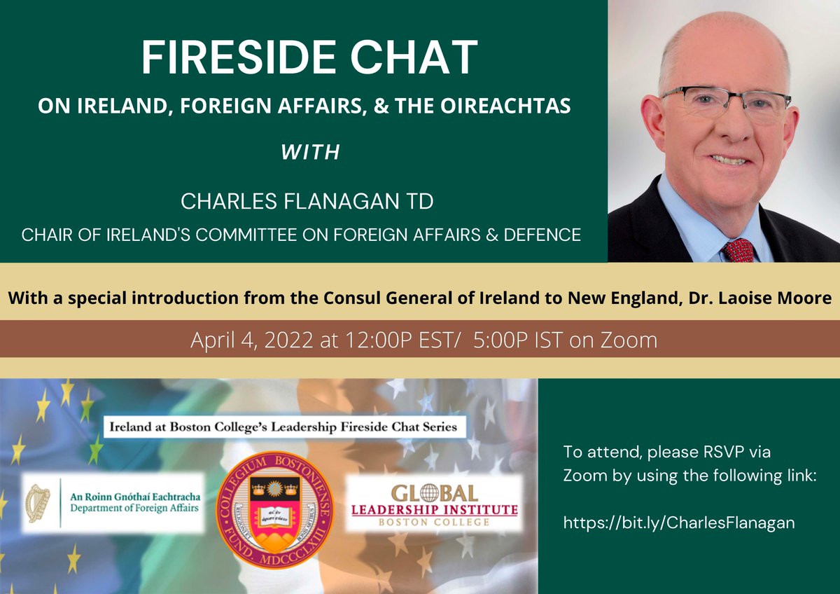 IrishInstitute at BC (@bc_irish_inst) on Twitter photo Hope you can join: bit.ly/CharlesFlanagan to hear Chairman <a href="/CharlieFlanagan/">Charlie Flanagan</a> discuss #Ireland's #foreignpolicy #Brexit #Neutrality #Security & the #EuropeanUnion Happening today at Noon Eastern. <a href="/laoise_moore/">Laoise Moore</a> <a href="/IrelandBoston/">Irish Consulate Boston</a> will open the discussion Hope you can join: bit.ly/CharlesFlanagan to hear Chairman <a href="/CharlieFlanagan/">Charlie Flanagan</a> discuss #Ireland's #foreignpolicy #Brexit #Neutrality #Security & the #EuropeanUnion Happening today at Noon Eastern. <a href="/laoise_moore/">Laoise Moore</a> <a href="/IrelandBoston/">Irish Consulate Boston</a> will open the discussion