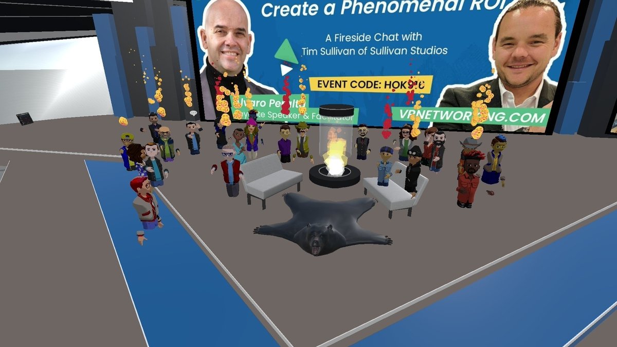 vrnetworking's tweet photo. Join us for today's Virtual Reality Networking event to connect with top industry professionals and students for free. This is a great opportunity to meet new people and make connections, find opportunities, or simply just learn!
#vrnetworking #networking #business #event #vr https://t.co/Lf0Iiq0jnQ