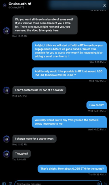 InvestigatorSol's tweet photo. Another Scammer Report!!!

🤡 @Cruise_NFTS 🤡 https://t.co/gjPYtnUY1P