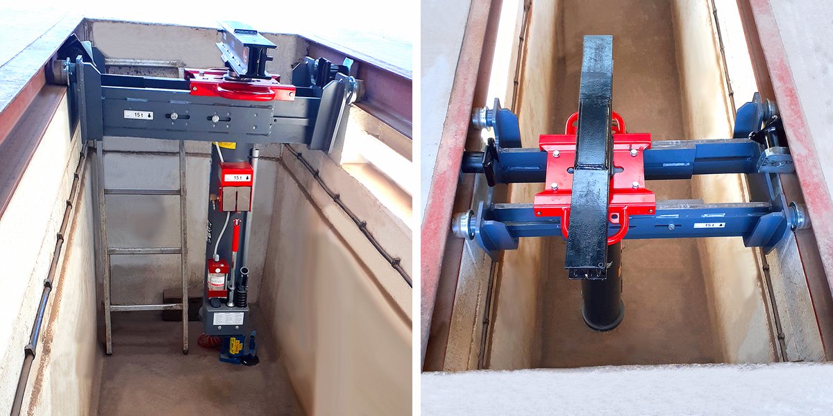 TRBullworthy's tweet image. Recent installation of a Blitz Vario Suspended Pit Lift complete with traverse. Capable of handling up to 15 tonnes, this pit lift is perfect for use on buses, light commercial vehicles, trucks and motor homes.

#commercialvehicleequipment #motpit #testpit #pitjack #pitlift