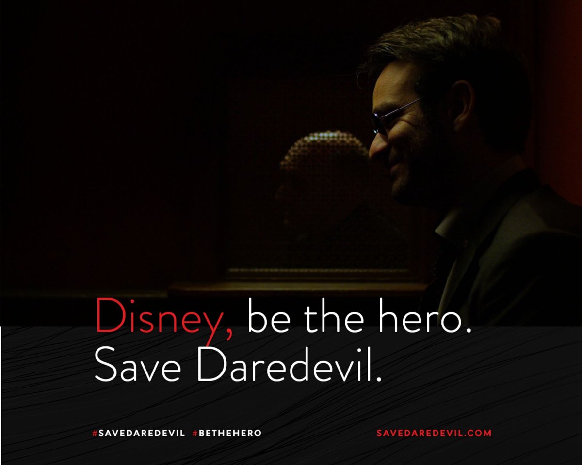 'I lied to someone today.  Someone that I love.'

Happy #TellALieDay !

#SaveDaredevil