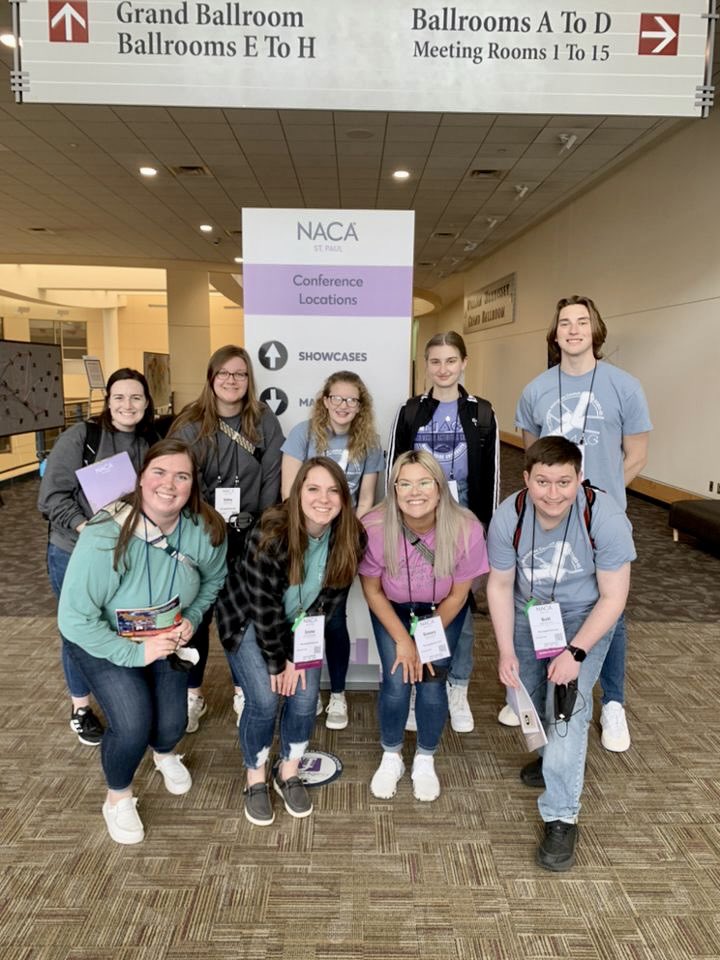 MsideMAC's tweet photo. Over the past week some of our MAC members attended NACA! We saw some fun acts and can't wait for you to see what we bring to campus! https://t.co/wjsgGctwMn