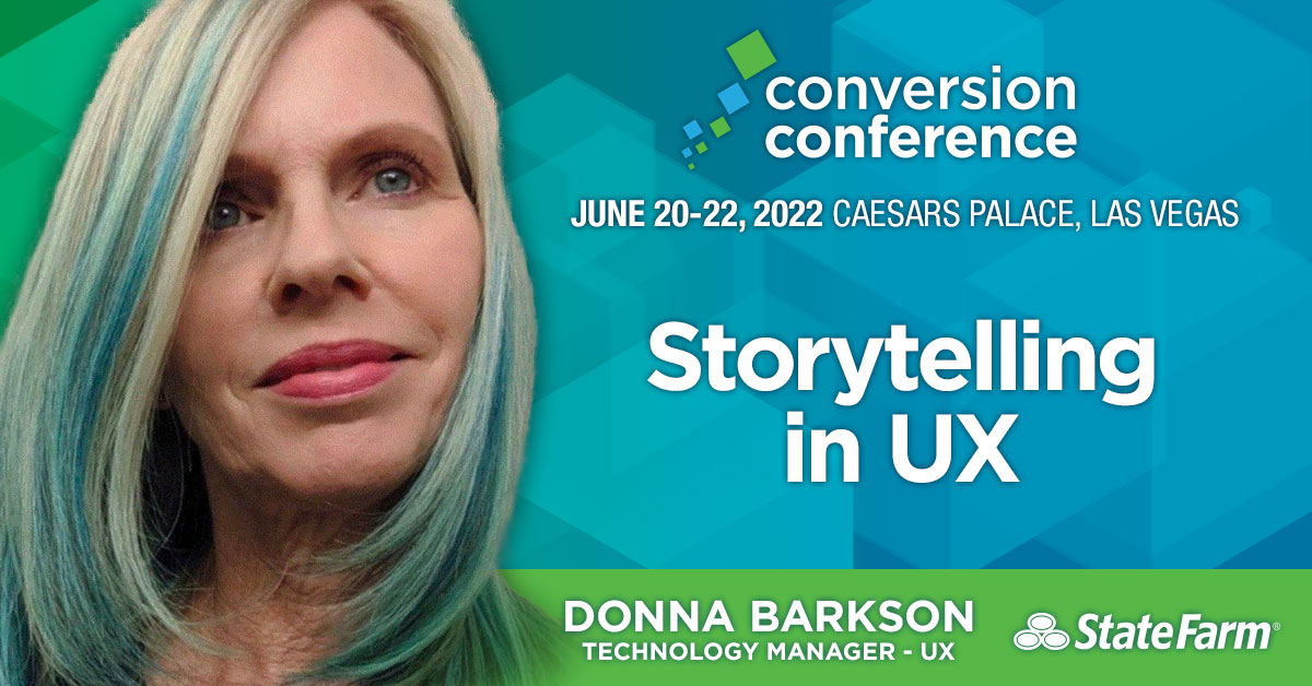 Learn to take your user experience designs to the next level with Storytelling. Learn what to write about and when to tell your stories. Knowing when to tell your story helps create and deliver winning experience designs: conversionconference.com/agenda/

#DGUConf #DigitalGrowth