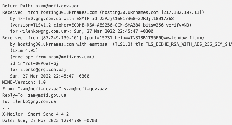 NicoleFishi19's tweet photo. πElephant is a #golang framework used in a targeted spear-phishing attacks using spoofed Ukrainian πΊπ¦ gov email. Attributed to #SaintBot (aka #TA471, #UNC2589)
https://t.co/3fblOAYyEa https://t.co/wV6dtFPRjg