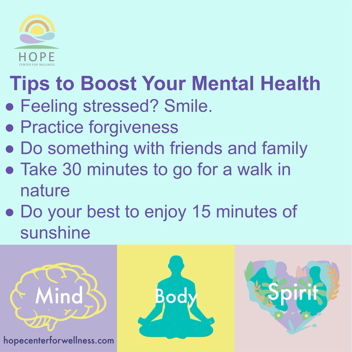 Here is part two of a few ways to recharge and reconnect with your mind, body, and spirit.