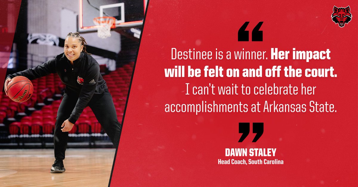 High praise for <a href="/Coach_Dezz/">Destinee Rogers</a> from the 2022 National Championship bench boss, <a href="/dawnstaley/">dawnstaley</a>‼