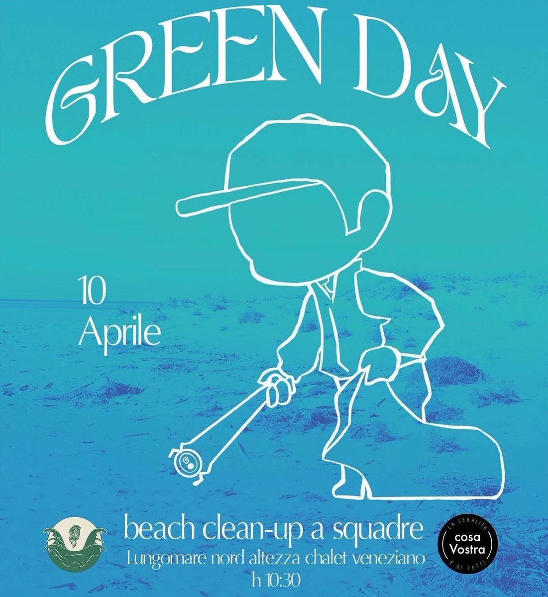 ♻️⚠️Green Day con #Plastiglomeri e <a href="/Ass_CosaVostra/">Cosa Vostra</a> 
🗓️Domenica 10 aprile, ore 10:30 
📍Chalet Veneziano, Civitanova Marche

💙Ripuliamo il mare dalla plastica! 
🇪🇺Evento con il patrocinio del Parlamento europeo 
<a href="/Europarl_IT/">Parlamento europeo</a> <a href="/europainitalia/">UE in Italia</a> 

Per Info 👇
eptwitter.eu/q6Az